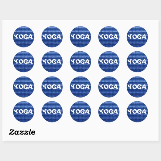 Yoga Mat Sticker (Vel)