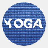 Yoga Mat Sticker (Voorkant)