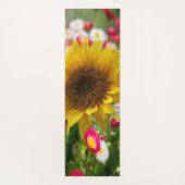 Yoga Mat Sunflower (Achterkant)