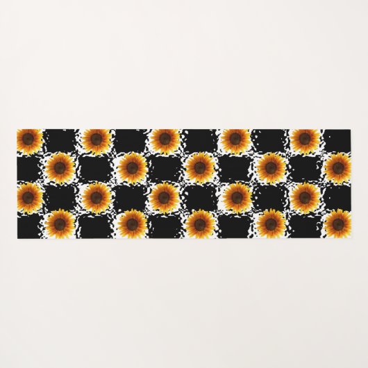 Yoga Mat Sunflower (Achterkant (horizontaal))
