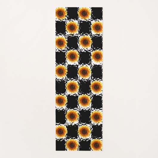 Yoga Mat Sunflower (Voorkant)