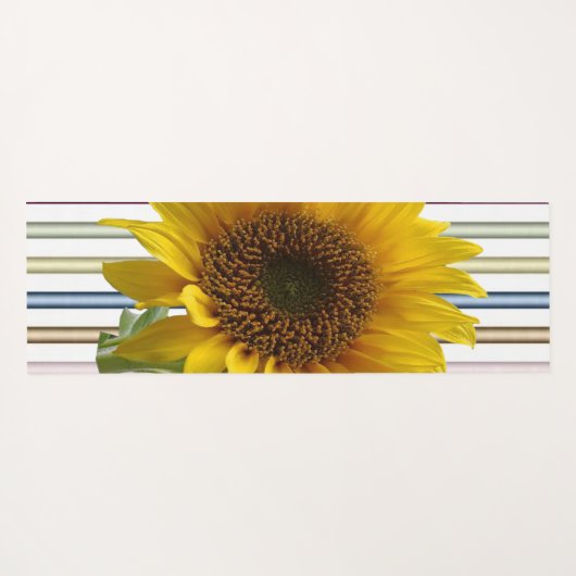 Yoga Mat Sunflower (Achterkant (horizontaal))