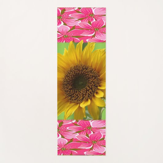 Yoga Mat Sunflower (Voorkant)