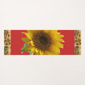 Yoga Mat Sunflower (Achterkant (horizontaal))