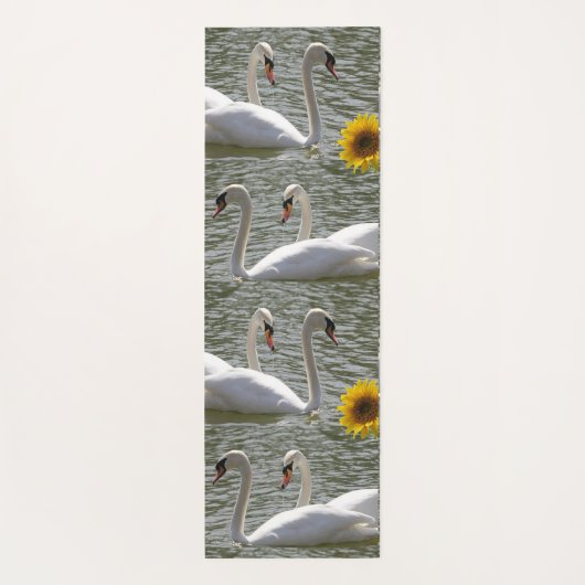 Yoga Mat Sunflower (Achterkant)