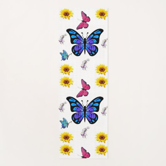 Yoga Mat Sunflower (Voorkant)