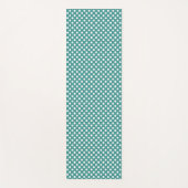 Yoga Mat - Teal Dots Pattern (Voorkant)