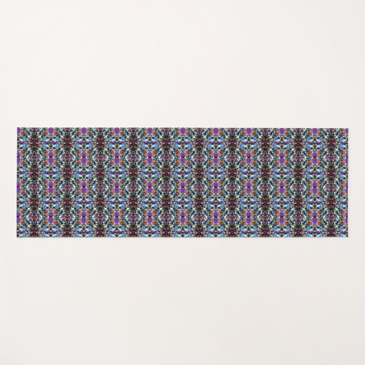 Yoga Mat Titanium kristallen (Voorkant (horizontaal))