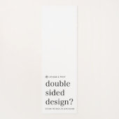 Yoga Mat Uw Ontwerp Upload (Achterkant)