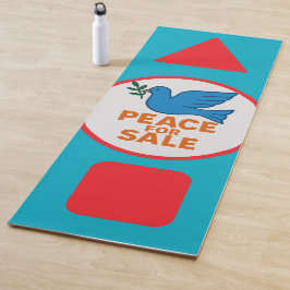 Yoga mat, vredesthema ontworpen yogamat