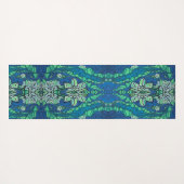 Yoga Mat - Water Lilies (lotusvijver) SpaceCake ar (Achterkant (horizontaal))