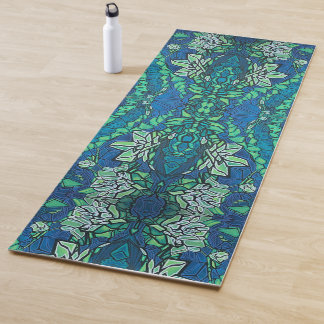 Yoga Mat - Water Lilies (lotusvijver) SpaceCake ar