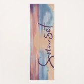 Yoga mat | zonsondergang (Voorkant)