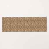 Yoga Mats Brown Yogamat (Achterkant (horizontaal))