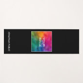 Yoga Mats Fitness Name Sjabloon Voeg uw Afbeelding Yogamat (Voorkant (horizontaal))