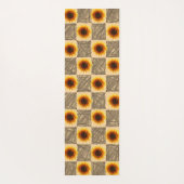 Yoga Mats Floral Yogamat (Achterkant)