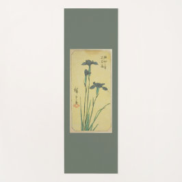 YOGA MATS JAPANSE IRIS EN WOLKEN AANGEPASTE NAAM YOGAMAT