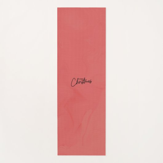 Yoga Mats met kerstthema Yogamat (Voorkant)
