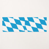 Yoga Mats met vlag van Beieren Yogamat (Voorkant (horizontaal))