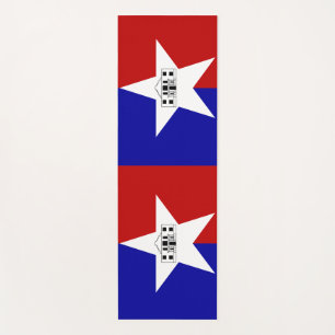 Yoga Mats met vlag van San Antonio, VS Yogamat