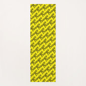 Yoga Mats Yellow Yogamat (Voorkant)