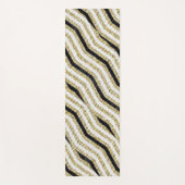 Yoga Mats Yoga Black White en Gold Yogamat (Voorkant)