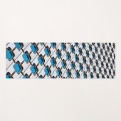 Yoga Mats Yoga Blue Gray Yogamat (Voorkant (horizontaal))