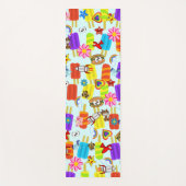 Yoga Mats Yoga Ice Cream Hamburger Spaceships Yogamat (Voorkant)