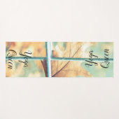 Yoga Mats Yoga Leaves Yogamat (Voorkant (horizontaal))