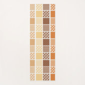 Yoga Mats Yoga Oranje Brown Beige Yogamat (Voorkant)
