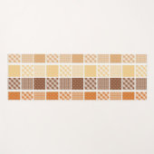 Yoga Mats Yoga Oranje Brown Beige Yogamat (Voorkant (horizontaal))