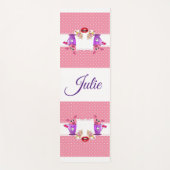 Yoga Mats Yoga Pink Pigs Polkadot Yogamat (Voorkant)