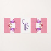 Yoga Mats Yoga Pink Pigs Polkadot Yogamat (Voorkant (horizontaal))