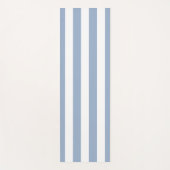 Yoga Matten Blauw & Wit Streep (Voorkant)