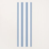 Yoga Matten Blauw & Wit Streep (Achterkant)