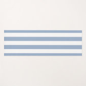 Yoga Matten Blauw & Wit Streep (Voorkant (horizontaal))