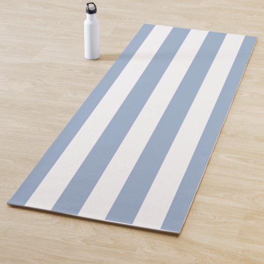 Yoga Matten Blauw & Wit Streep (In situ)
