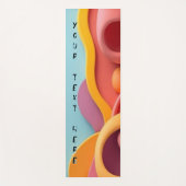 Yoga matten fitness gear aangepaste tekst (Voorkant)