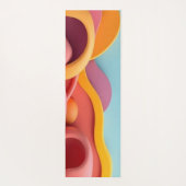 Yoga matten fitness gear aangepaste tekst (Achterkant)