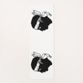 Yoga Matten met vlag van Corsica (Voorkant)