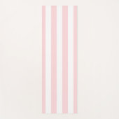 Yoga Matten Roze & Witte Streep (Voorkant)