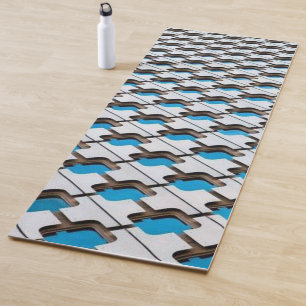 Yoga Matten Yoga Blauw Grijs