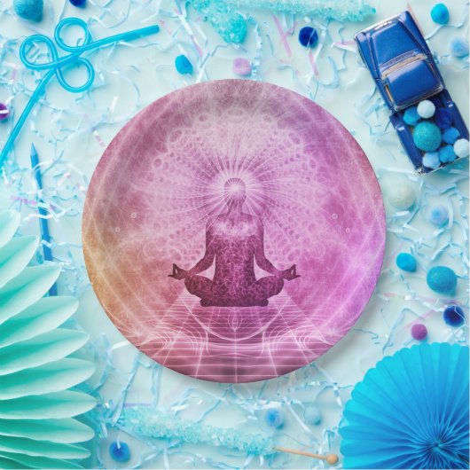 Yoga Mediation Papieren Bordje (Feest)