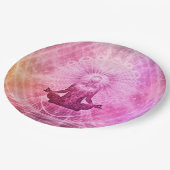 Yoga Mediation Papieren Bordje (Gekanteld)