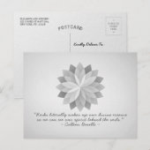 Yoga Mediation Reiki Instructeur Chic Mandala Quot Briefkaart (Voorkant / Achterkant)