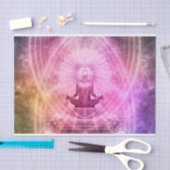 Yoga Mediation Tissuepapier (Craft)