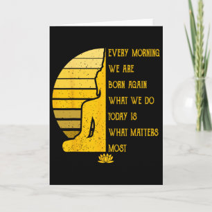 Yoga Meditatie Boeddha Cadeau Yoga Leraar Kaart