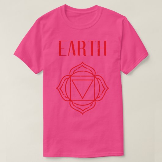 Yoga Meditatie Chakra 2 T-shirt (Design voorkant)