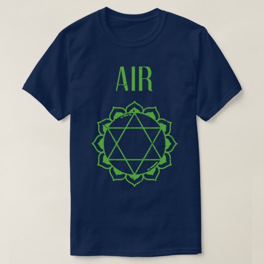 Yoga Meditatie Chakra 3 T-shirt (Design voorkant)