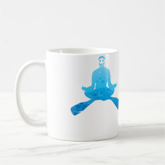 Yoga Meditatie Duiken Oceaan Vrijduiken Zee Apneu Koffiemok